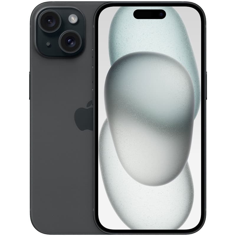 Apple iPhone 15 Noir 128Go - Grade Comme Neuf
